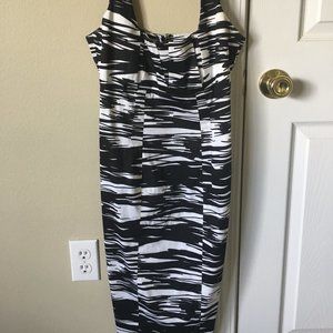 Black and White Dress